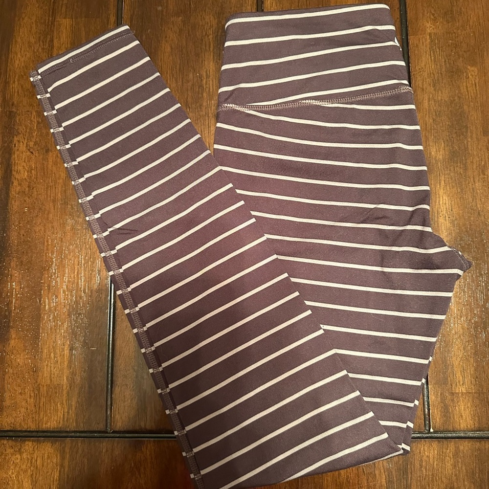 Athleta Striped Chaturanga Legging
